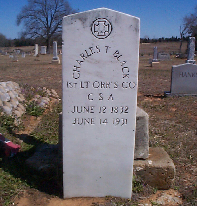 Charles T. Black Texas Confederate Veteran